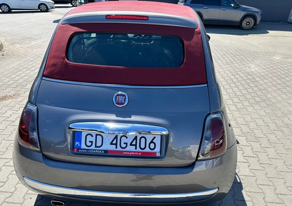 Fiat 500 cena 28000 przebieg: 169108, rok produkcji 2011 z Nowogród małe 106